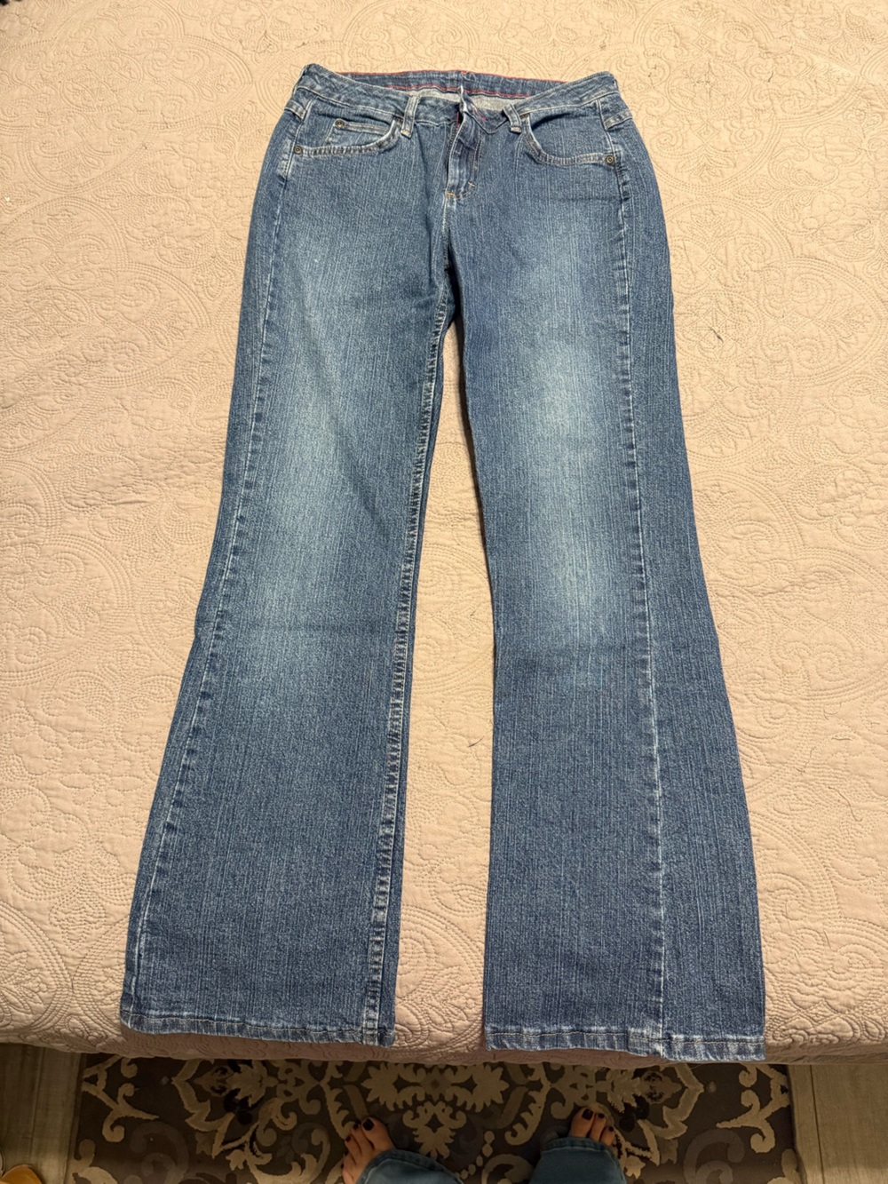 Wrangler Women's Medium Blue Skinny Jeans